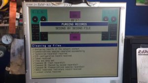 Old, Computer System, Smog Test, Smog Screen, Dos, Windows, Test machine, Monitor, Screen,