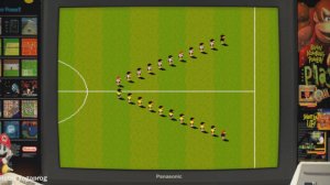 Sensible Soccer 1992 SNES Бразилия-Аргентина Товарищеский матч.