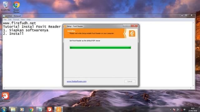 Tutorial Install Foxit Reader смотреть онлайн