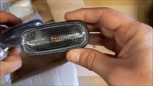 replacing the front Side Repeater Lamp on our Rover 75