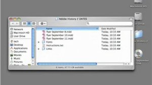 Mac OS X   File Management