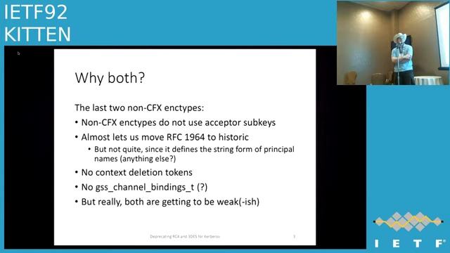 IETF92-KITTEN-20150327-1150 смотреть онлайн