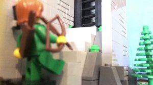 Lego Castle: Lion knights castle takeover- stopmotion movie