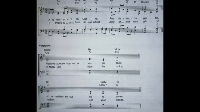 Alabanza a ti oh Cristo Rey de eterna gloria Miercoles de Ceniza Andrea Johnson y John Schiavone смотреть онлайн