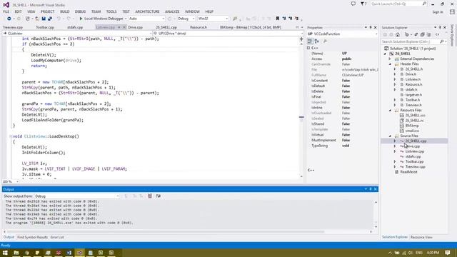Demo Window Explorer (SHELL PROGRAMMING) Nhóm 26