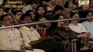 Ammaye Sannaga | Udit Narayan Live Telugu Song Performance | Lata Mangeshkar Concert 2002