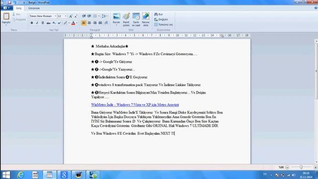 WİNDOWS 7 Yİ WİNDOWS 8 SE ÇEVİRME смотреть онлайн