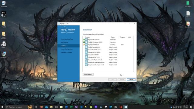 Install MySQL смотреть онлайн