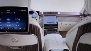 The new Mercedes-Maybach S-Class Interior Design