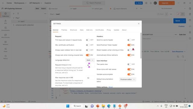 11 Postman settings walkthrough. смотреть онлайн