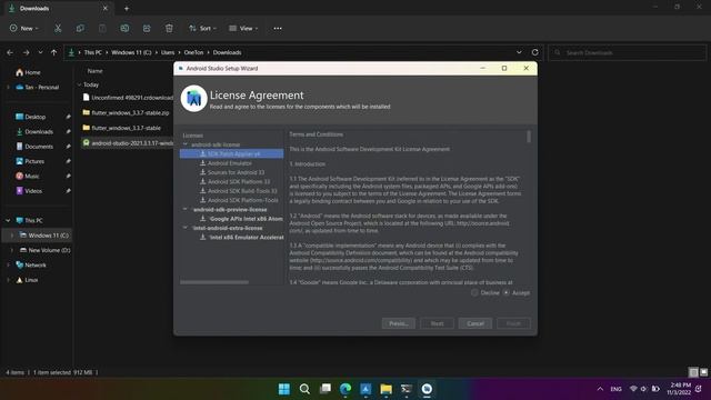1C. Just Install and Setup Flutter 3.x on Windows смотреть онлайн