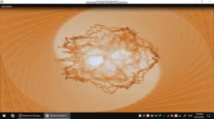 windows media player of visualization battery - sepiaswirl