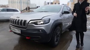 Тая Гражданкина - обзор Jeep Cherokee trailhawk 2019