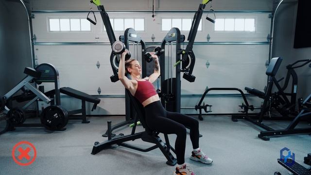 How to: Dumbbell Overhead Shoulder Press | Grow Your Shoulders смотреть онлайн