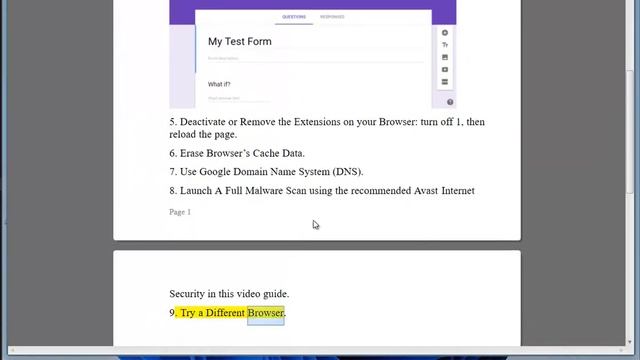 Fix Internal Error On Google Forms смотреть онлайн