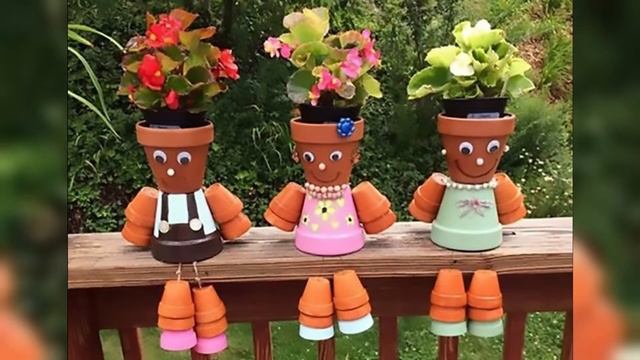 Необычные идеи для дачи своими руками / Ideas for giving with your own hands. Часть 1 смотреть онлайн