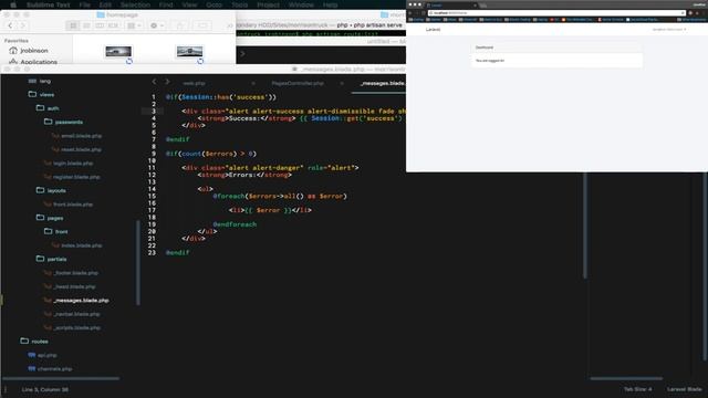 Building a Website using Laravel 5.6 - WebDev.TV смотреть онлайн
