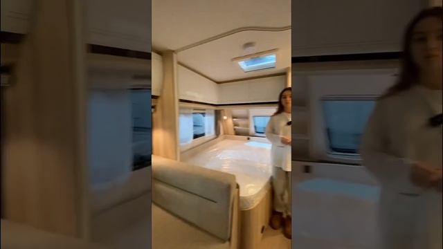 Обзор абсолютно нового и компактного Hobby 2024 года #автодом #домнаколесах #караван #прицепдом #fu