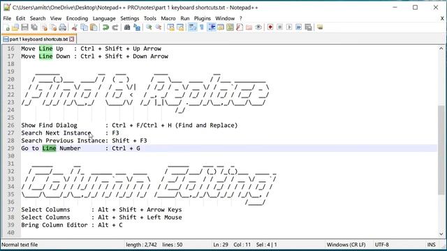 HOW I STOPPED USING MOUSE & IMPROVED EFFICIENCY 100% IN NOTEPAD++ [Part 1] смотреть онлайн