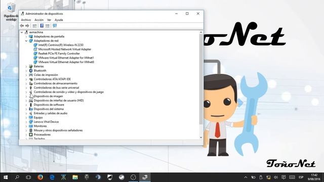 (Des)Habilitar componentes de una PC con el Administrador de Dispositivos смотреть онлайн