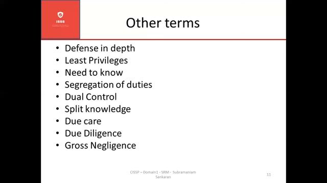 CISSP Domain 1 - Introduction to Information Security - 2 смотреть онлайн