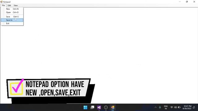 Personal Notepad Using Csharp window form Application!!!