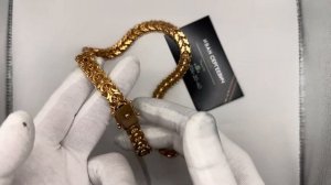 Обзор на цепь плетения Рамзес 1,2см