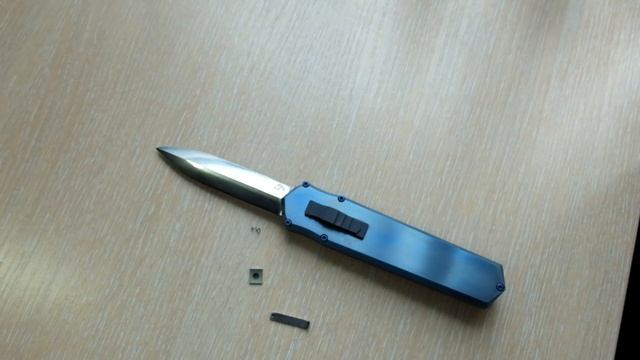 Фронтальный выкидной нож. Первый серийный. смотреть онлайн