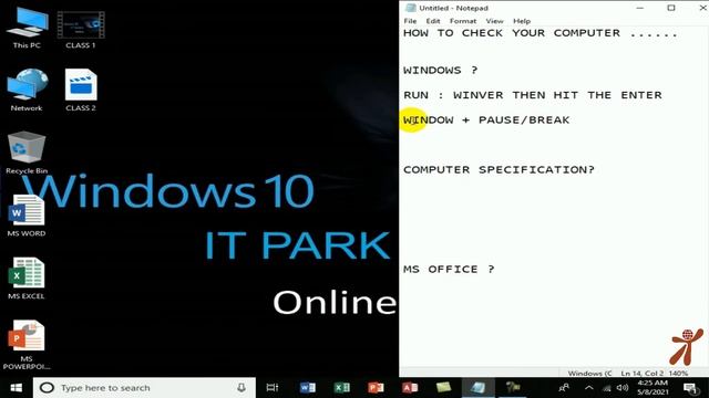 How To Check Your Computer Windows, Specification , | Computer Basics | Computer For Beginners
