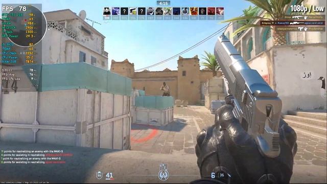 Counter-Strike 2 Benchmark | GTX 750 1GB & i5 3470 | Performance Test