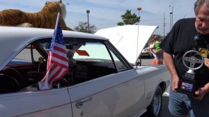 Hooters Girls Interview a 1966 Pontiac GTO - Military Special