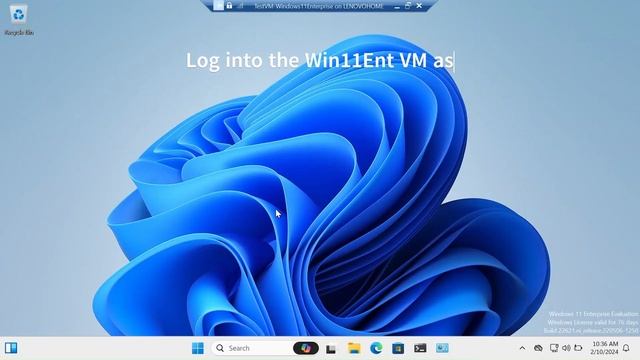 Updating Your Windows 11 Enterprise VM смотреть онлайн