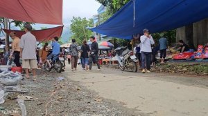 Harvesting gac fruit and bring it to the market to sell - cooking | Ly Thi Tam