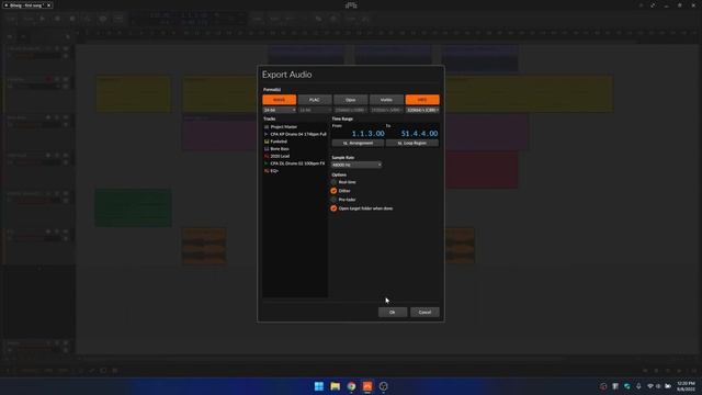 Learn Bitwig 4.3 | Exporting Songs and Stems