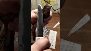 9хс. Ручная ковка. Саамский нож.