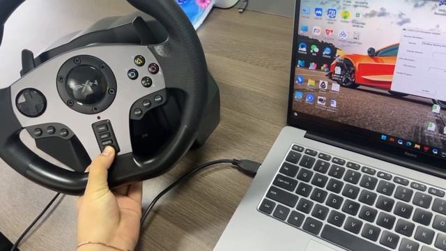 PXN V9 Gaming Steering Wheel Firmware Upgrade:Troubleshooting the problem of mode shifting(PS3 mode