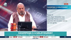 Erman Toroğlu Kasımpaşa'nın Penaltı Beklediği Pozisyonu Değerlendirdi / Kasımpaşa 3-4 Galatasaray