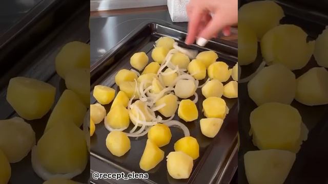 ⃣. Всем привет 👋 , а сегодня поделюсь с вами рецептом , очень вкусной скумбрией с картошечкой...