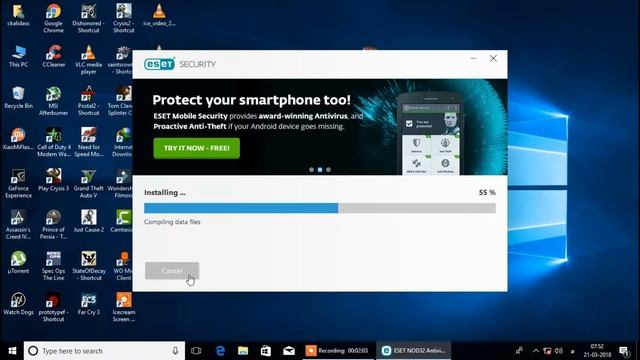 சிறந்த antivirus eset for windows 7,8,10 best antivirus 2018 இலவசமாக смотреть онлайн