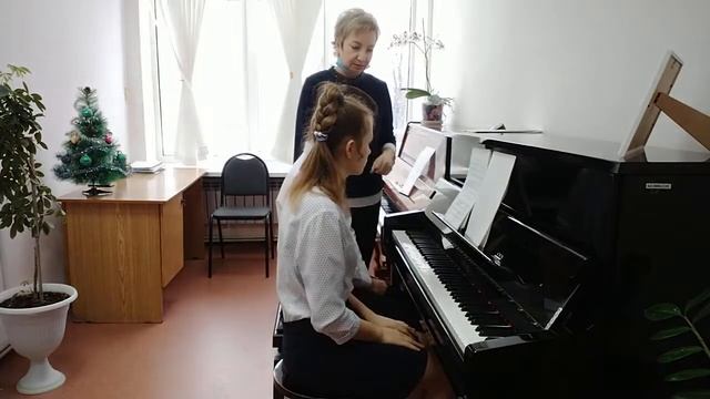 ДШИ г.Ершов. Открытый урок Славкиной Т. В.