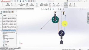 Solidworks motion study tutorial | Mechanical Movement-13