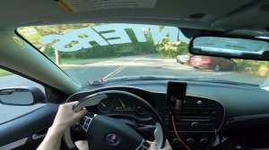 Mountain Run in SAAB 9-3 Aero - POV DRIVE