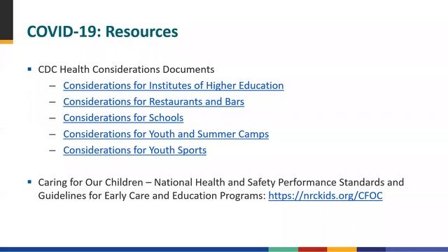 CDC Stakeholder Call: Schools and Child Care Programs смотреть онлайн