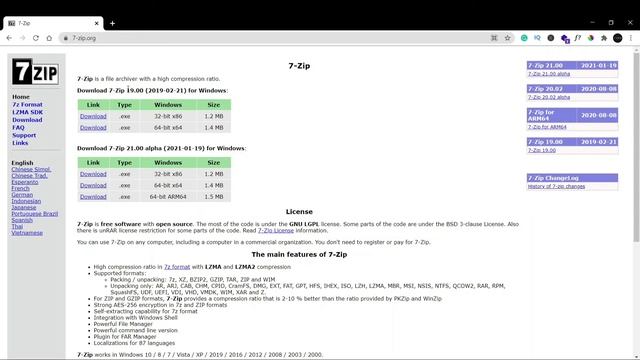How To Install 7-zip On Windows 10 | 2021