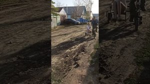 Самодельный электровелосипед с боковым прицепом