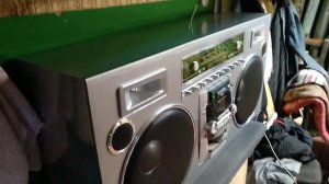 Магнитола boombox . Своими руками ( такого нет ни у кого) 15" inch speaker