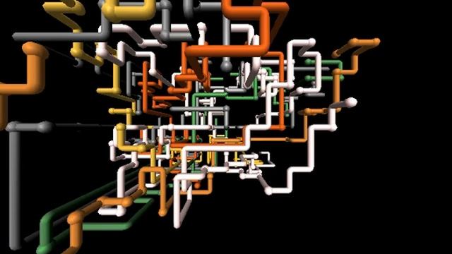 Windows XP - Pipe Screensaver смотреть онлайн