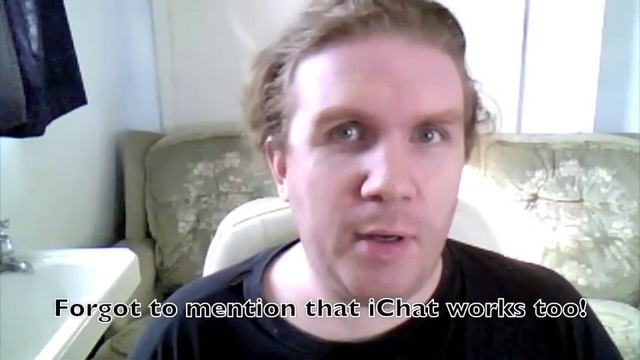 Mikomi webcam for Mac OS X 10.4.3 and upward (advertised as PC ONLY!) смотреть онлайн