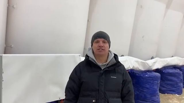 Надувной ангар