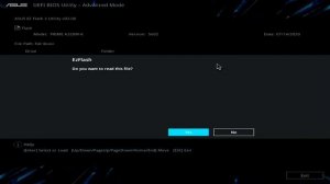 Asus Prime A320M-K bios update from v5602 to v5603